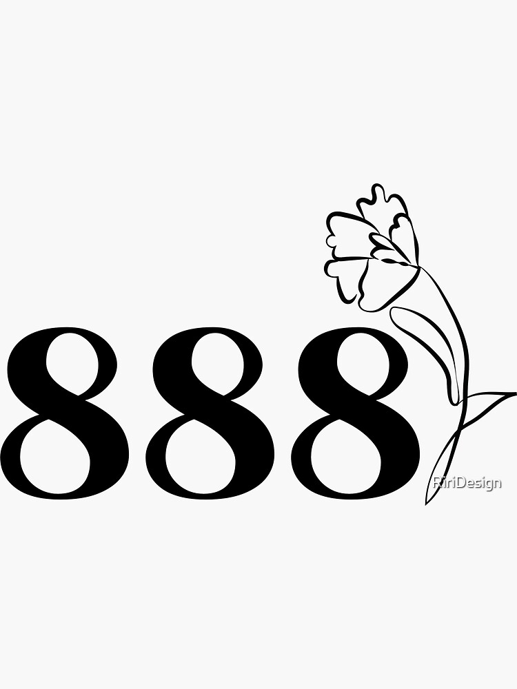 333 Angel number Sticker for Sale by RiriDesign