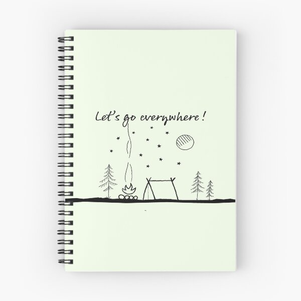 Item preview, Let's go everywhere! designed and sold by MandWthings.