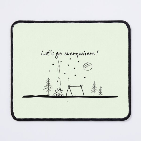 Item preview, Let's go everywhere! designed and sold by MandWthings.