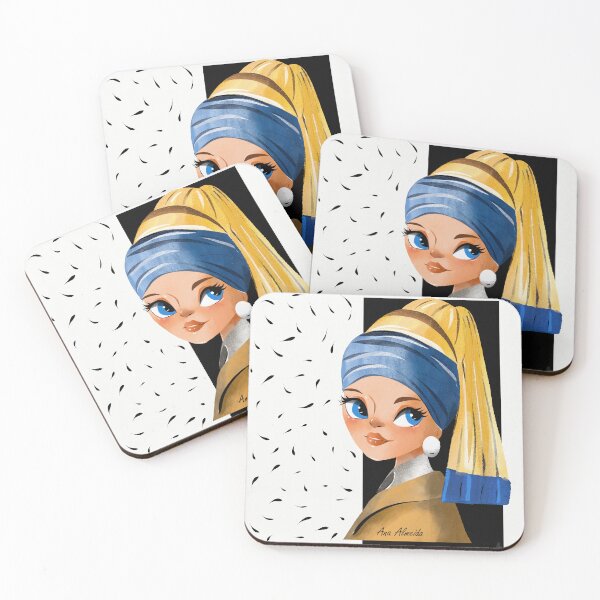 Item preview, Pearl Earring designed and sold by AnaAlmeidaArt.