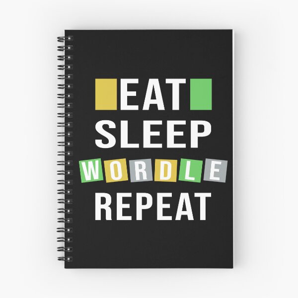 Item preview, Eat Sleep Wordle Repeat, Wordle Lover Gift designed and sold by Graphicista.