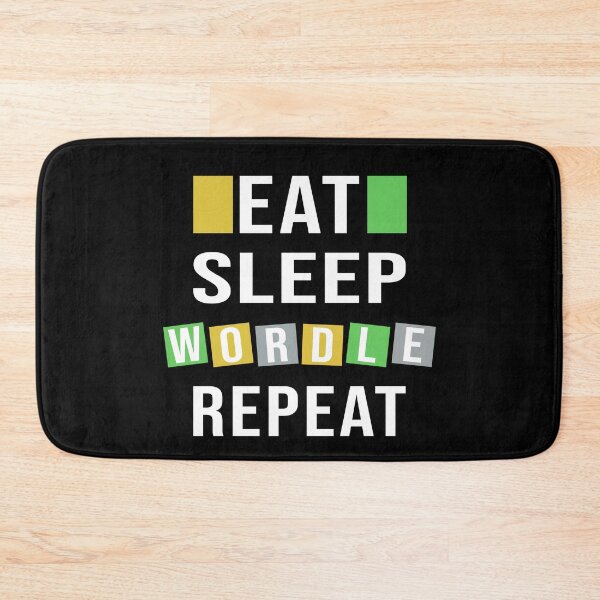 Item preview, Eat Sleep Wordle Repeat, Wordle Lover Gift designed and sold by Graphicista.