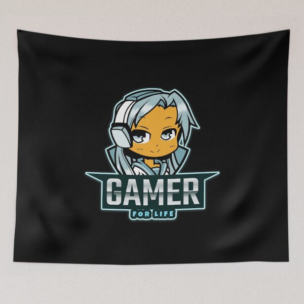 Item preview, Gamer for Life with Anime Operator designed and sold by PRIVARSHU.