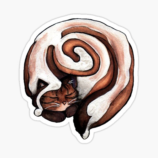Aperçu de l'œuvre Chat à la cannelle créée et vendue par Remi Probably.