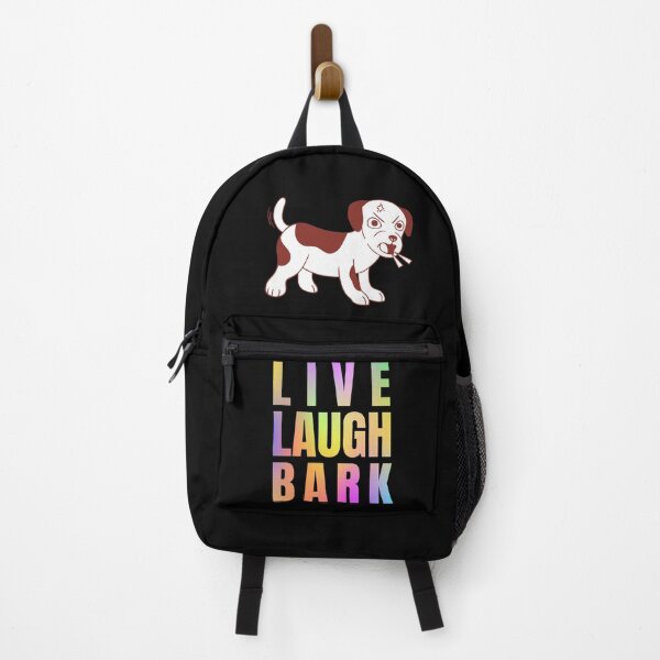 Item preview, Live Laugh Bark - Colorful Retro Typography | Funny Sarcastic Quotes designed and sold by Delandor.