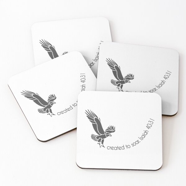 Item preview, Christian Design - Created to Soar - Isaiah 40:31 designed and sold by simplydesignart.