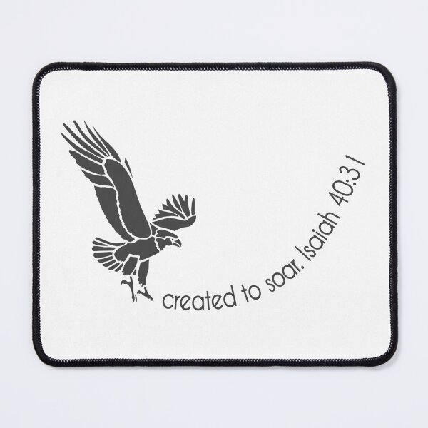Item preview, Christian Design - Created to Soar - Isaiah 40:31 designed and sold by simplydesignart.