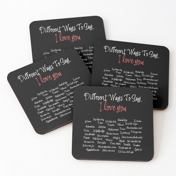 Item preview, Different Ways To Say I LOVE YOU In Different Languages designed and sold by ShopiDentistry.