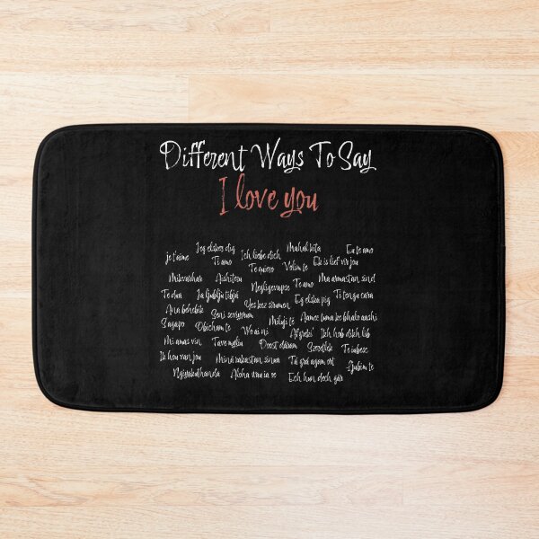 Item preview, Different Ways To Say I LOVE YOU In Different Languages designed and sold by ShopiDentistry.