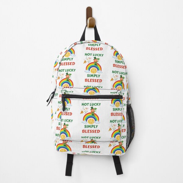 Item preview, Not Lucky Simply Blessed designed and sold by BhavyaBathla.