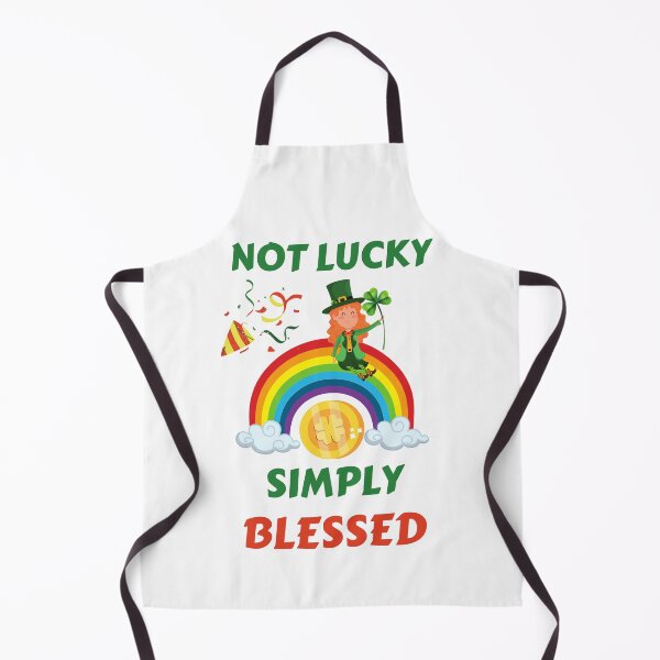 Item preview, Not Lucky Simply Blessed designed and sold by BhavyaBathla.
