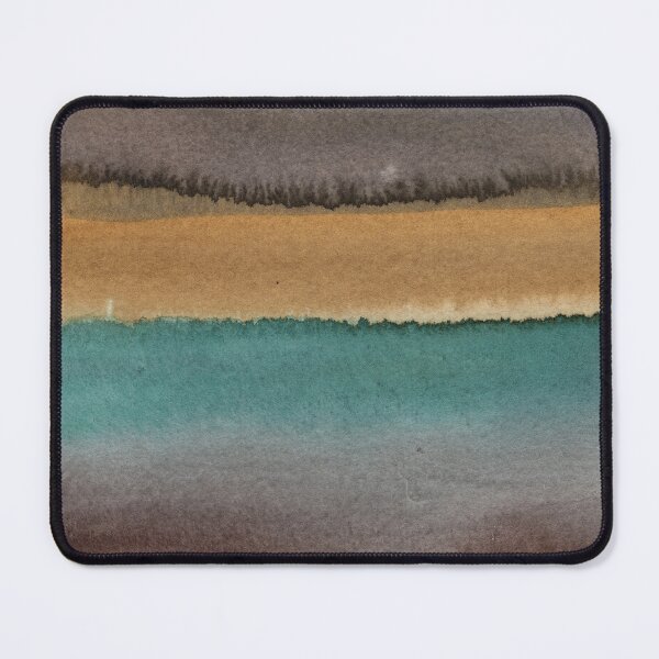Item preview, Earthy tones abstract watercolour painting designed and sold by SJAPhoto.