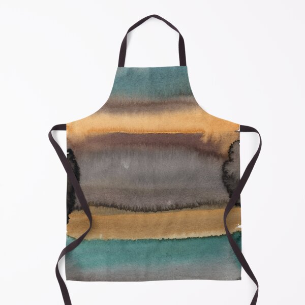 Item preview, Earthy tones abstract watercolour painting designed and sold by SJAPhoto.