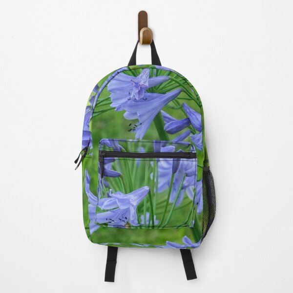 Item preview, Blue agapanthus flowers in garden designed and sold by Photopat.