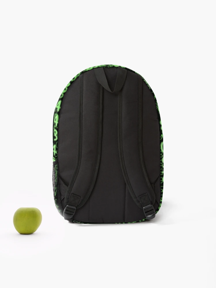 Thumbnail 2 of 3, Backpack, Matrix Code  designed and sold by minimalconcept.
