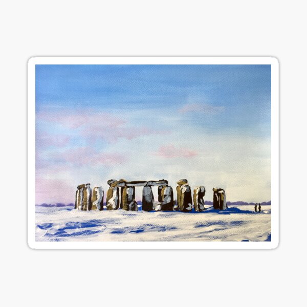 Item preview, Stonehenge in the Snow designed and sold by TheArtery2010.