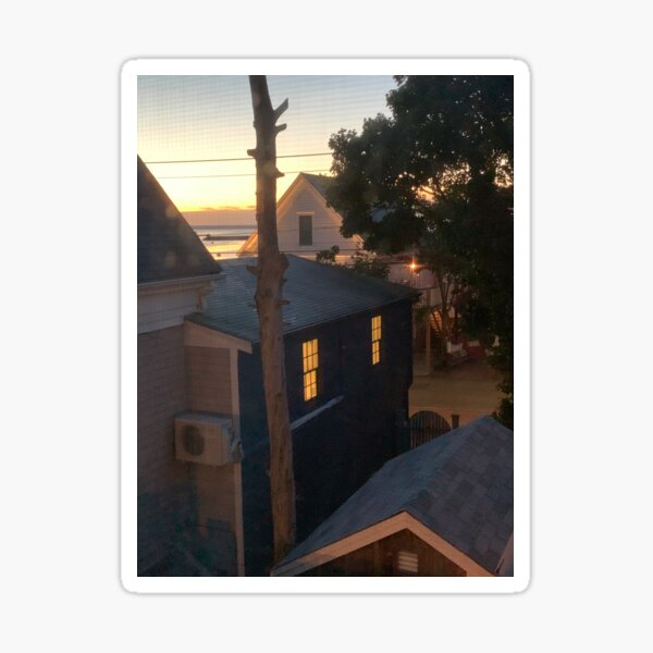 "Provincetown at Sunrise" Sticker by GracielaMaria Redbubble