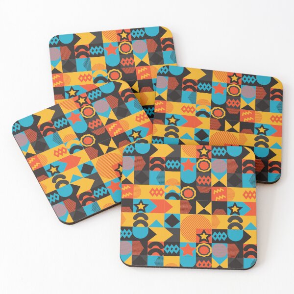 Item preview, Neo geo pattern - neo geometric colorful design designed and sold by Sasikharn.