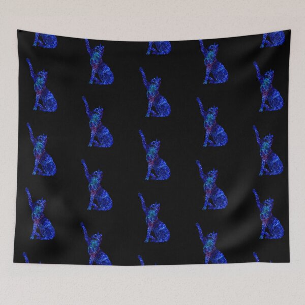Item preview, Cat in Mandala Tattoo designed and sold by LusDigiArt.