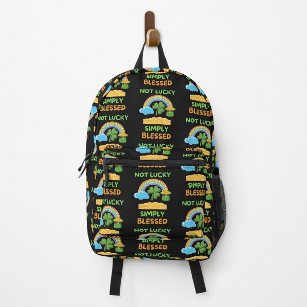 Item preview, Not Lucky Simply Blessed designed and sold by BhavyaBathla.