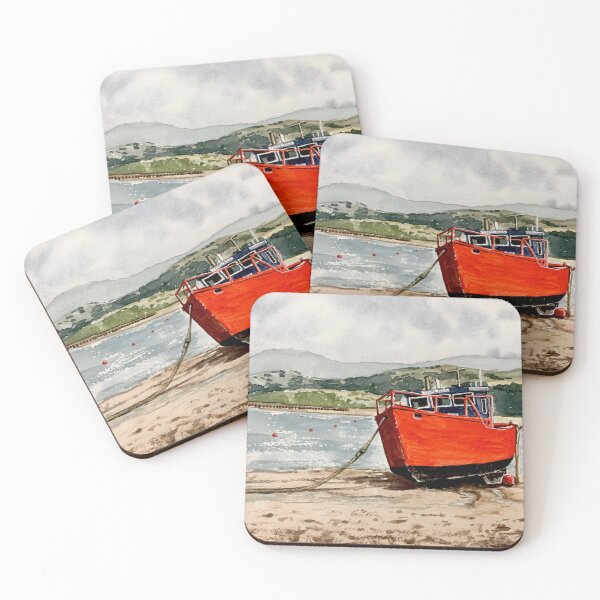 Item preview, Red Boat at Barmouth designed and sold by TheArtery2010.