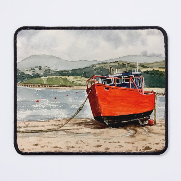 Item preview, Red Boat at Barmouth designed and sold by TheArtery2010.