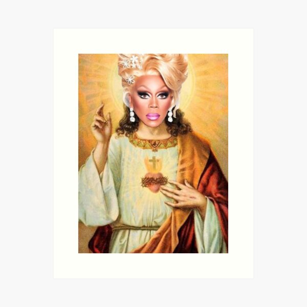 Drag Jesus Art Print