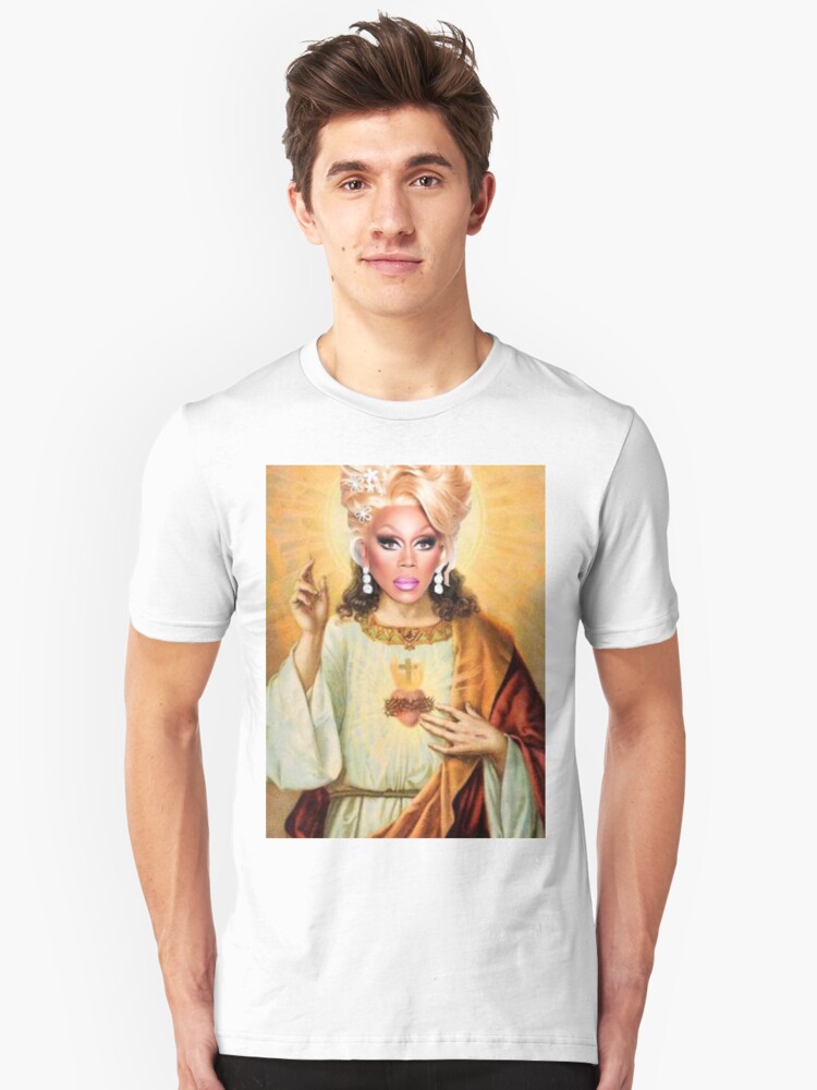 Alternate view of Drag Jesus Slim Fit T-Shirt