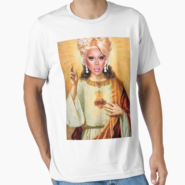 Vista previa del artículo con la obra «Arrastra a Jesús», diseñado y vendido por memekween.