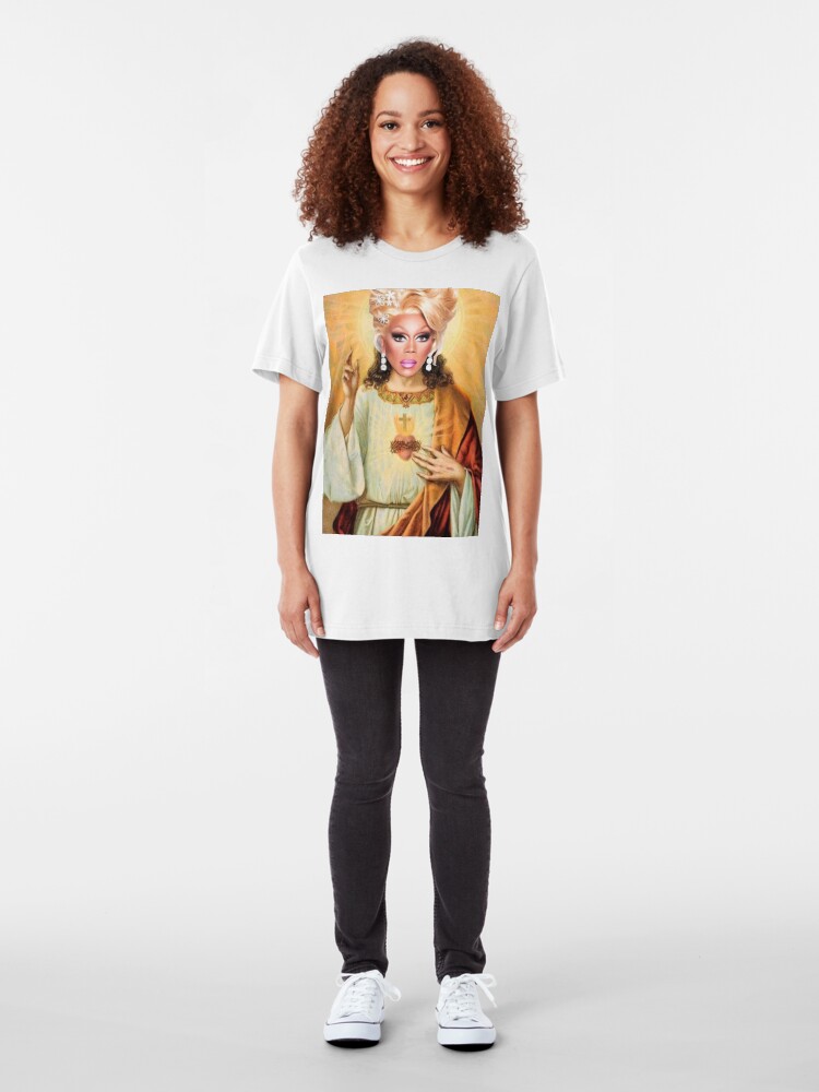 Alternate view of Drag Jesus Slim Fit T-Shirt