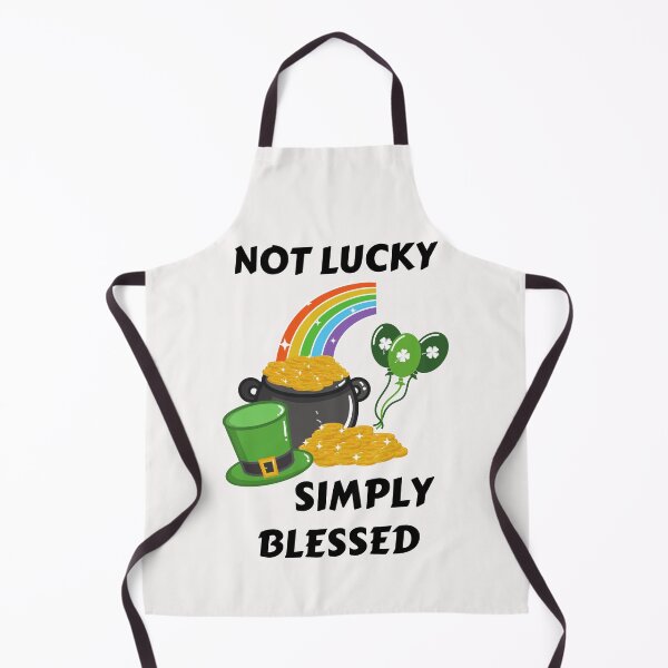 Item preview, Not Lucky Simply Blessed designed and sold by BhavyaBathla.