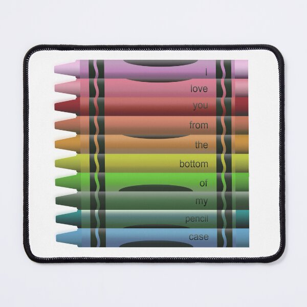 Item preview, I love you from my pencil case designed and sold by Daveseedhouse.
