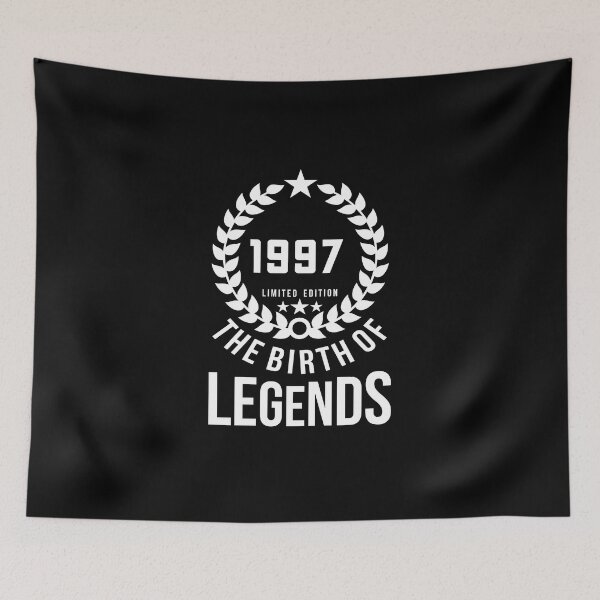 Item preview, Born 1997 - 25th - Legends Birthday - Vintage 1997 designed and sold by vooART.