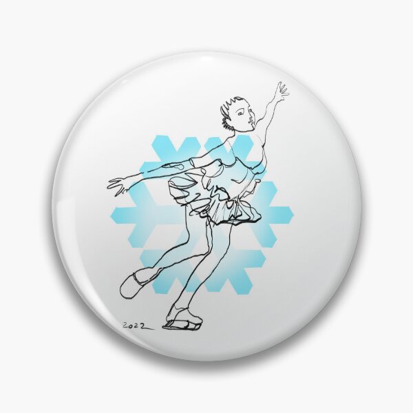 Item preview, Figure Skating Line Art designed and sold by Arkneer.