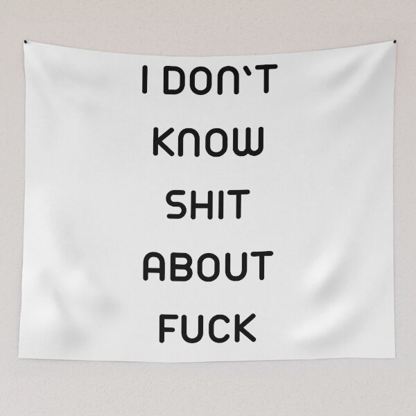 Item preview, I DON’T KNOW SHIT ABOUT FUCK RUTH LANGMORE QUOTE OZARK designed and sold by Pexxaa.