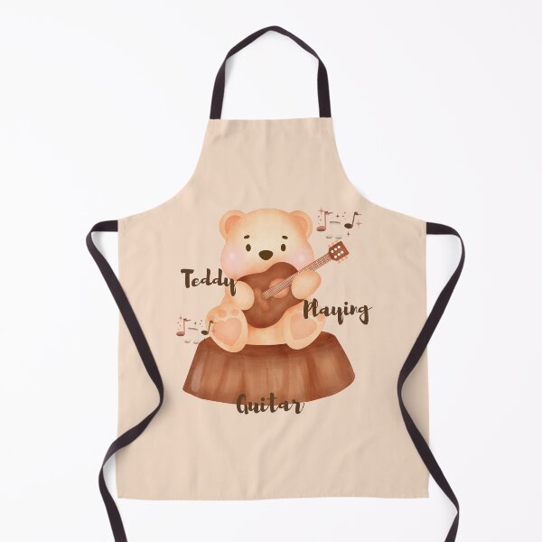Item preview, Teddy Playing Guitar - Cute Teddy Enjoying - Teddy Bear Playing Music - Teddy Bear Lovers designed and sold by designerpriti.