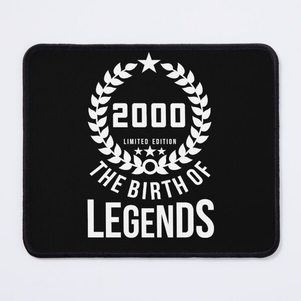 Item preview, Born 2000 - 22th - Legends Birthday - Vintage 2000 designed and sold by vooART.