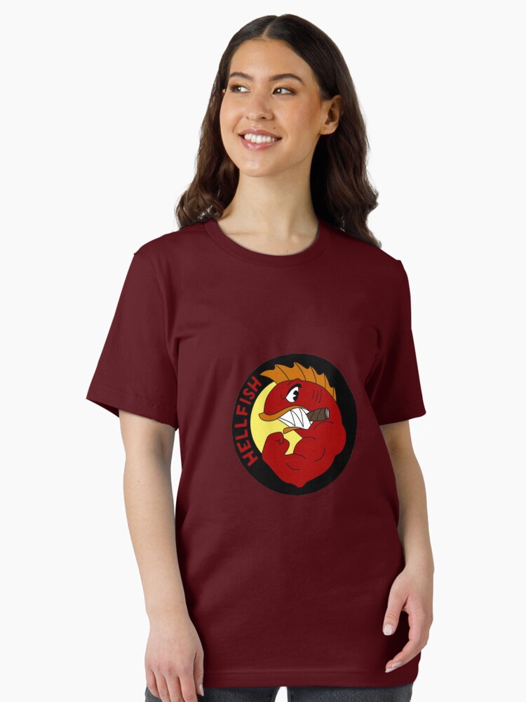 Thumbnail 2 of 7, Essential T-Shirt, HellFish designed and sold by TrendyLuxShop.