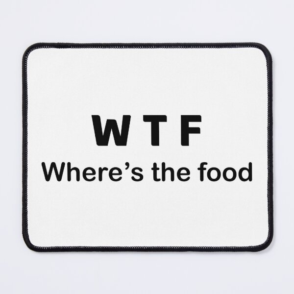 Item preview, WTF ( Foods Lover ) designed and sold by joiedesing.
