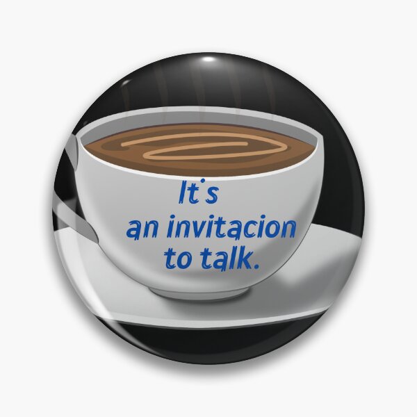Item preview, COFFEE invitacion to talk  designed and sold by bob-design1.