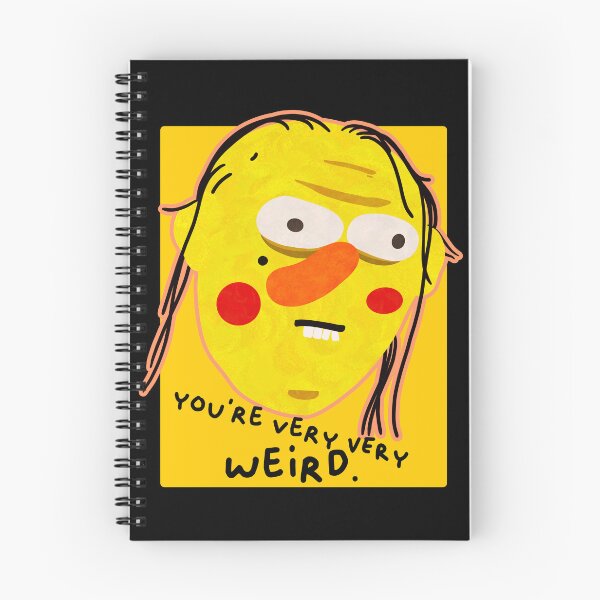 Item preview, You Are Weird Pop Art Shirt Funny Design designed and sold by allincolors.