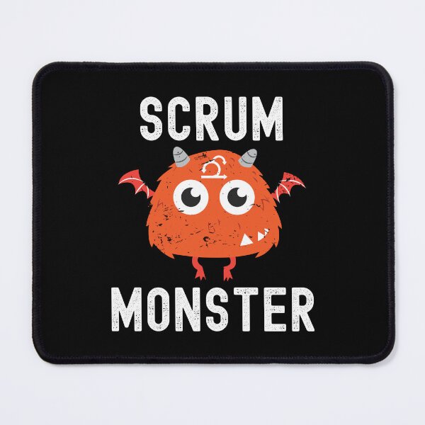 Item preview, Agile Scrum Monster designed and sold by DAFIN.