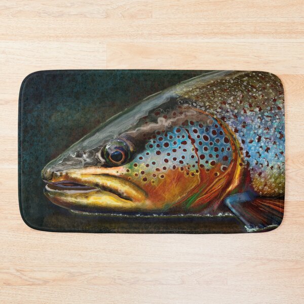 Item preview, The Night Hunter Wild Brown Trout designed and sold by fishweardesigns.
