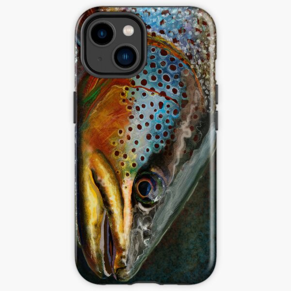 The Night Hunter Wild Brown Trout iPhone Tough Case