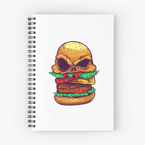 Item preview, Skull Burger designed and sold by TrendyLuxShop.
