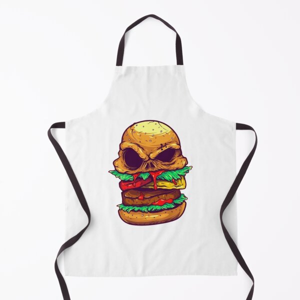 Item preview, Skull Burger designed and sold by TrendyLuxShop.