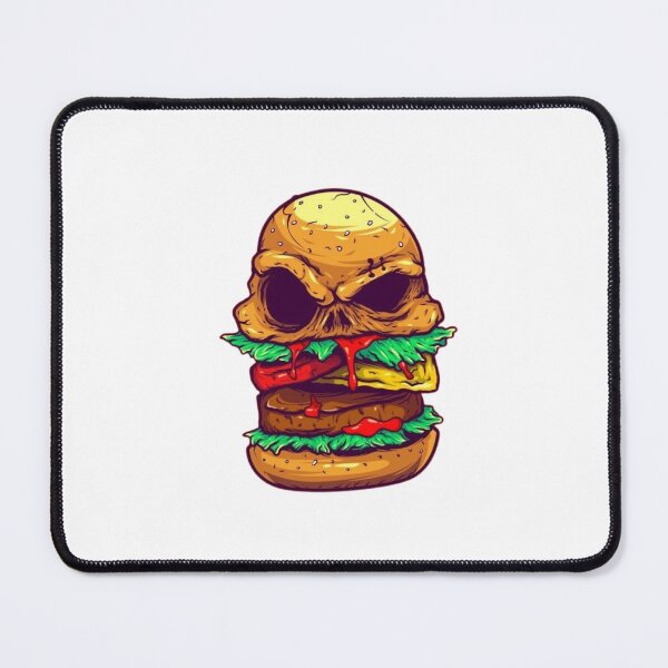 Item preview, Skull Burger designed and sold by TrendyLuxShop.