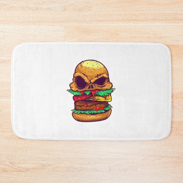 Item preview, Skull Burger designed and sold by TrendyLuxShop.