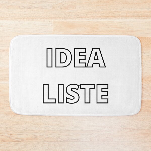 Item preview, IDEA .. LIST .. Idealist designed and sold by JAG2B.