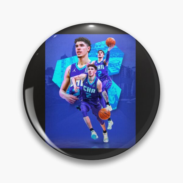 Item preview, Lamelo Ball blue designed and sold by GoldenRainzkx.